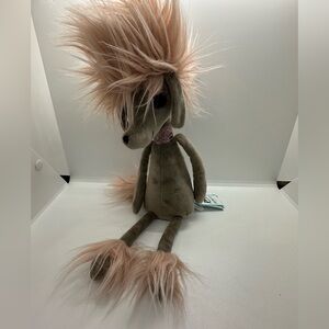 Jellycat Penelope Swellegant Valentine Poodle Pink Hair Plush Stuffed Animal Dog